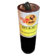 Фонтан форсовый искристый серебристый 20сек (GFF-20-S) для улицы